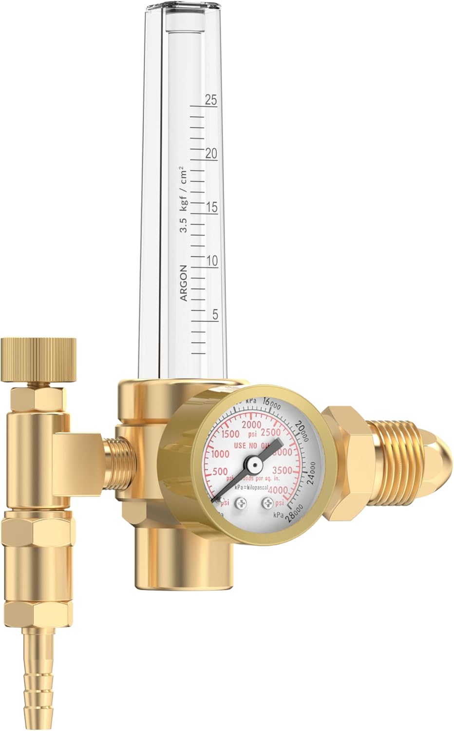 Carbon Dioxide Pressure Reducer - Pressure Gauge - CO2 Mixed Gas - 36V Electric Heating - 220V