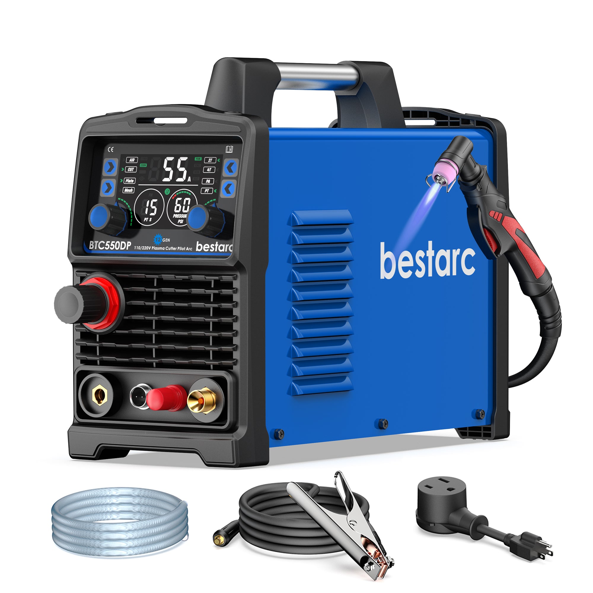 bestarc BTC550DP 12GEN Non-Touch Pilot Arc Plasma Cutter – BESTARC