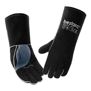 16" Leather Forge MIG Welding Gloves with Kevlar Stitching