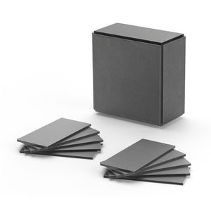 20Pcs 2×4" Mild Steel Welding Coupons Kit