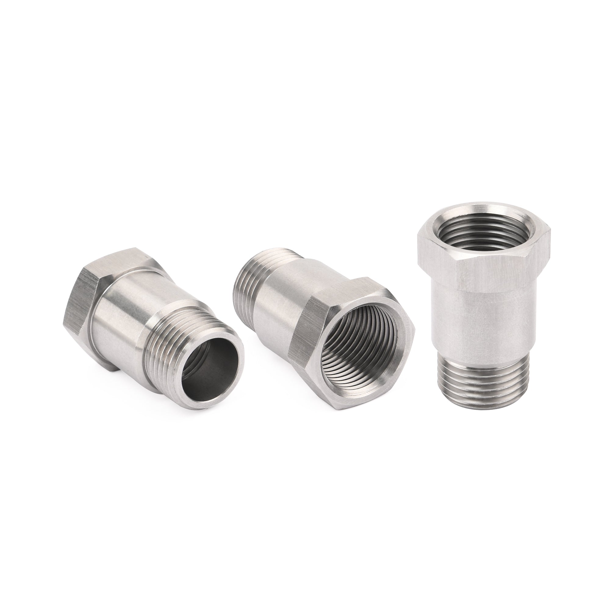 Stainless M18 X 1.5 Thread Adapter, Silvery – BESTARC