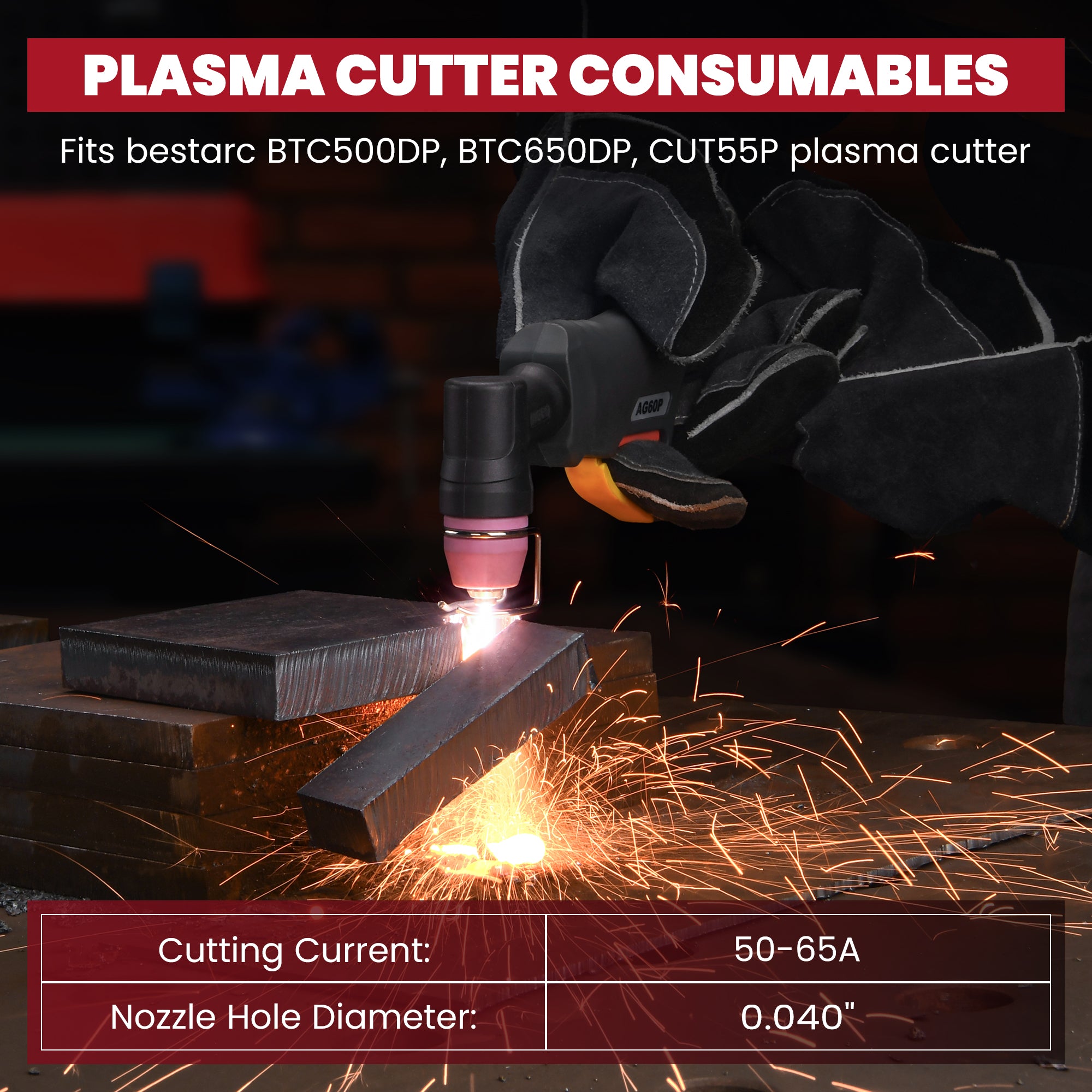 Bestarc AG60P Plasma Cutter Consumables Kit - 24PCS – BESTARC