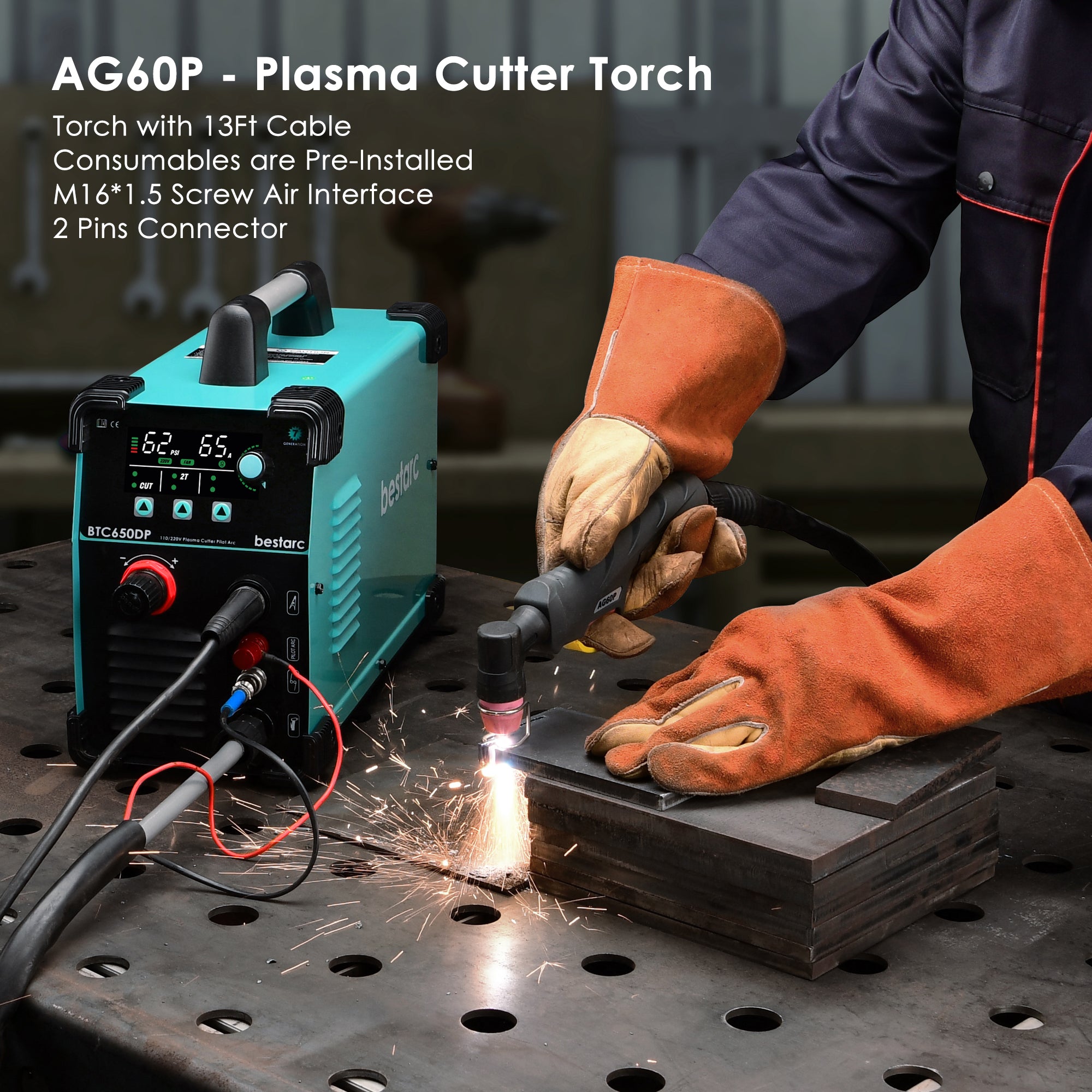 AG60P Plasma Cutting Torch – BESTARC