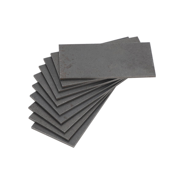Welding Coupons, Welding Kit Welding Steel, 11 Gauge Mild Steel 2 by 4 Inch (2"X4") Practice and Training Welding Plate for MIG, TIG, Stick/MMA, ARC, Gas and Brazing Welding