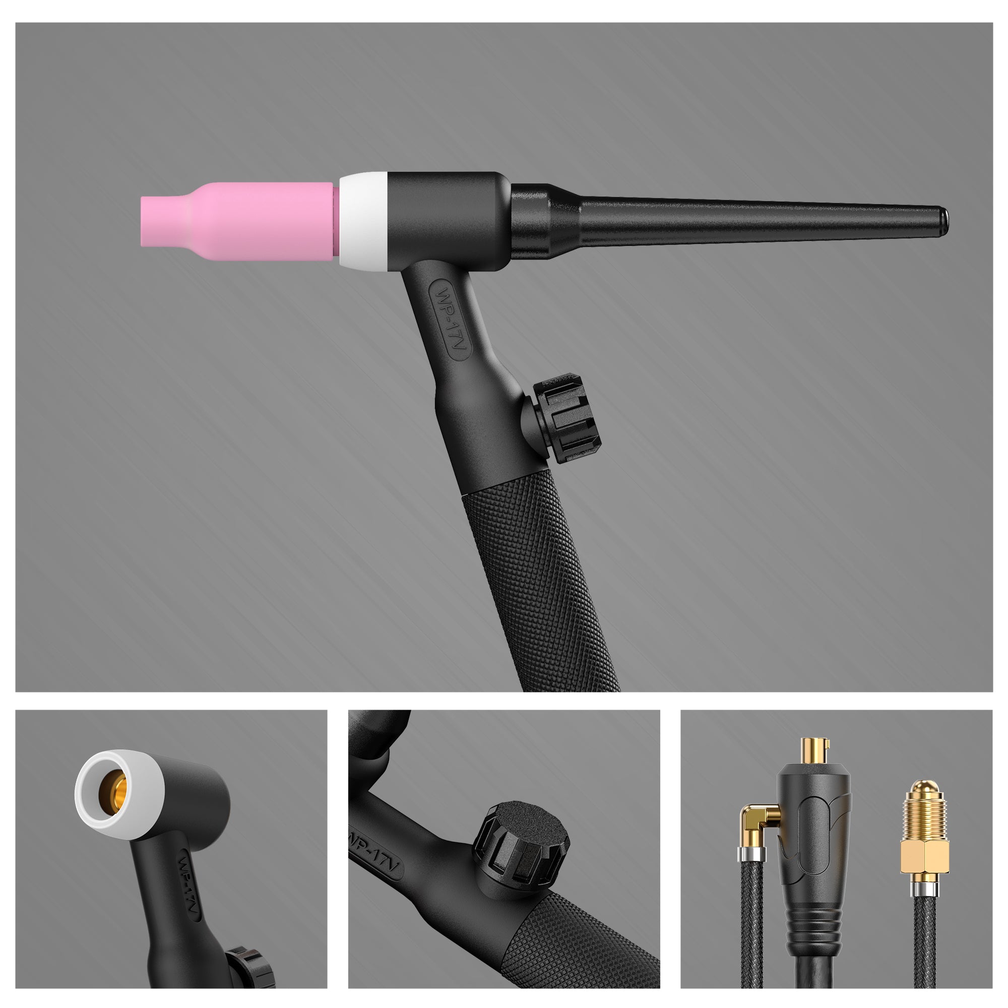 Torche TIG WP-17FV Lift Avec Tête Flexible 360°, Câble 6,6 M, 150 A, Pour Soudeurs Reboot Et Compatibles